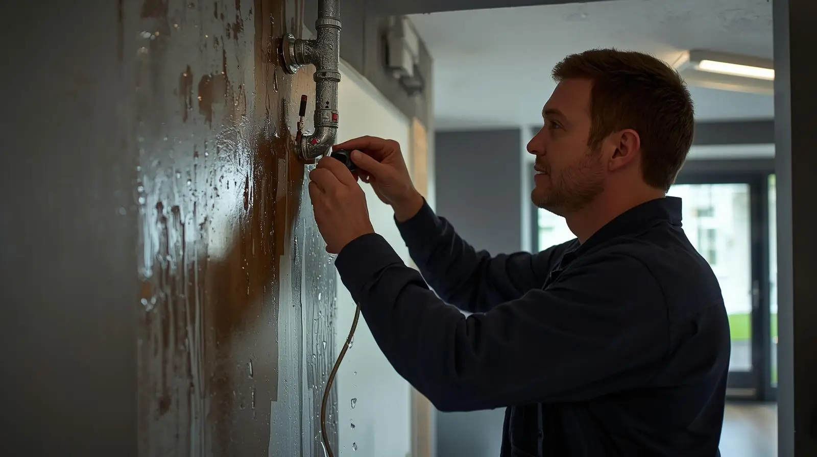 Lekkage opsporing en reparatie door loodgieter